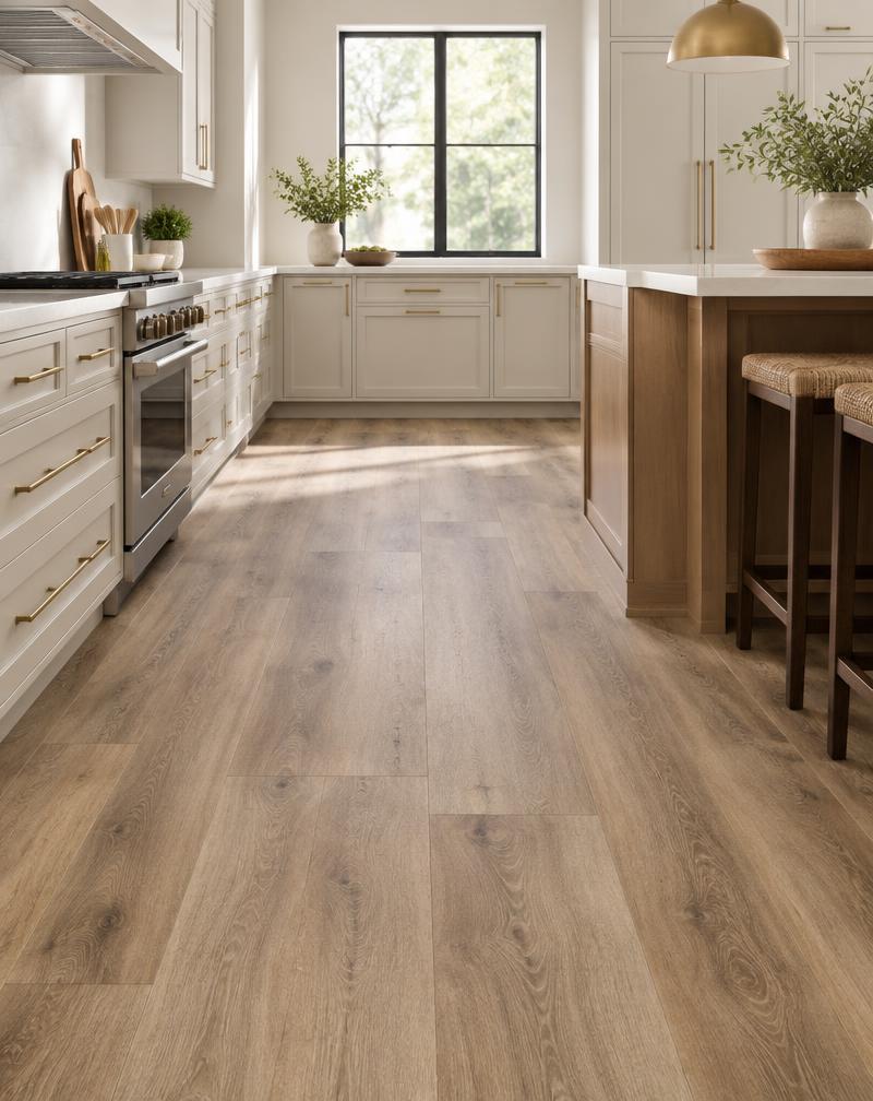 LVP flooring in a residential interior
